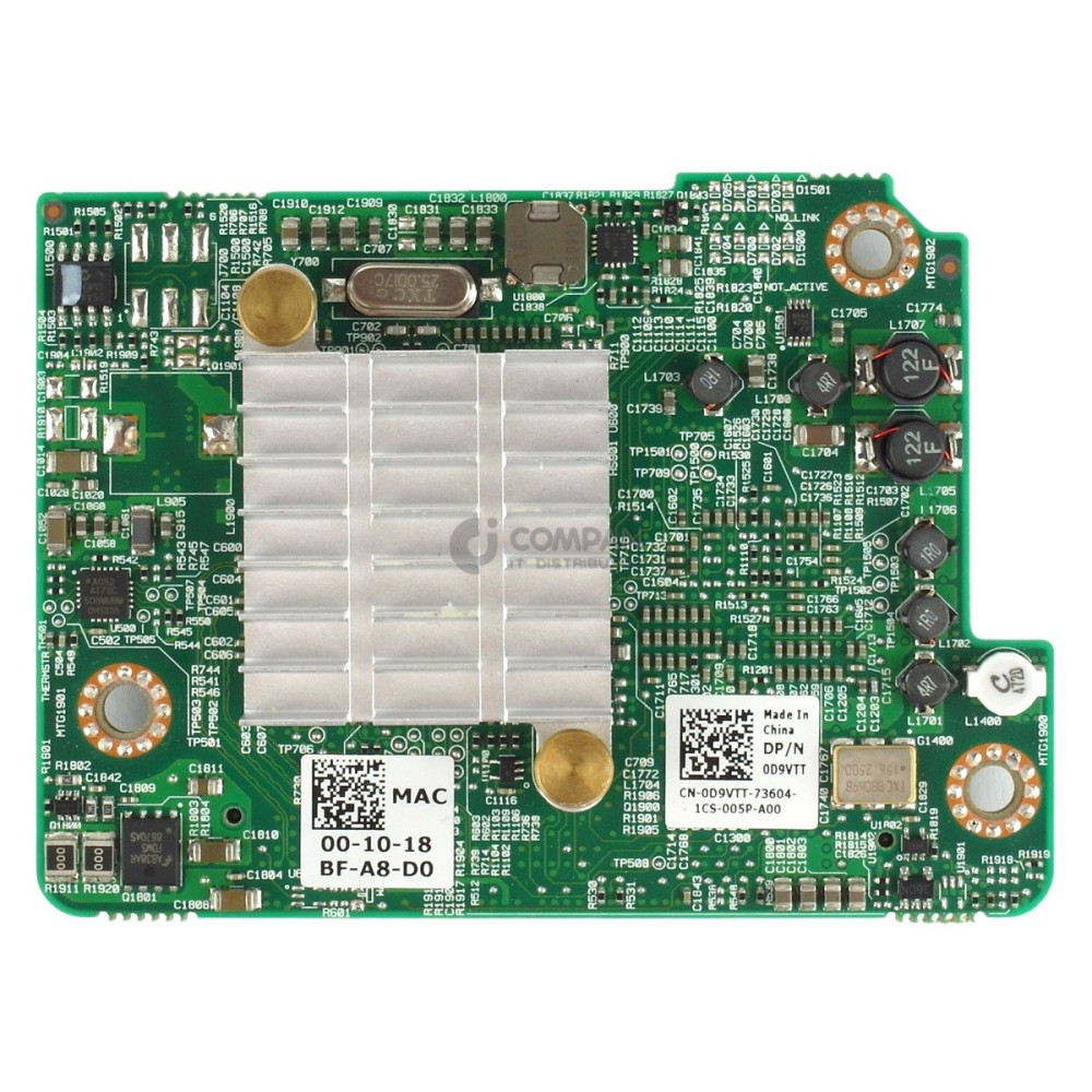 D9VTT DELL BROADCOM NETXTREME II 57711 10GB DUAL PORT MEZZANINE CARD 0D9VTT